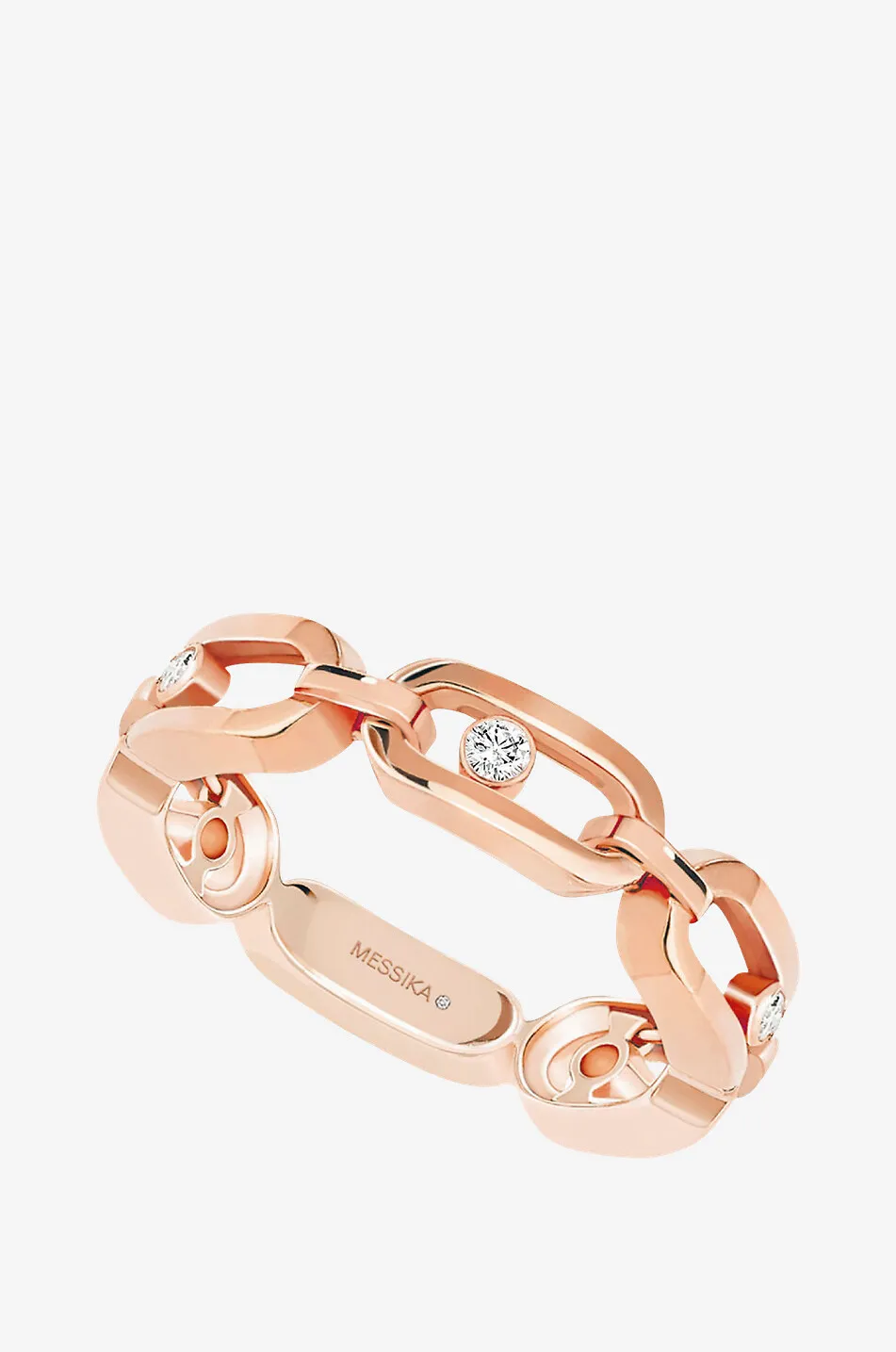 Bague en or rose Move Link Multi