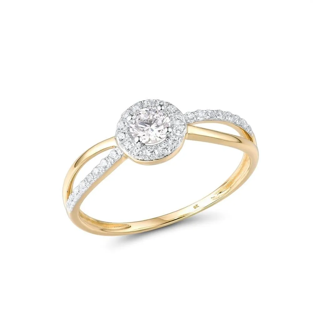 Bague Vintage Or Jaune