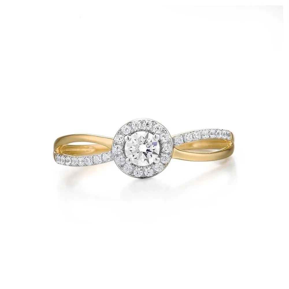 Bague Vintage Or Jaune