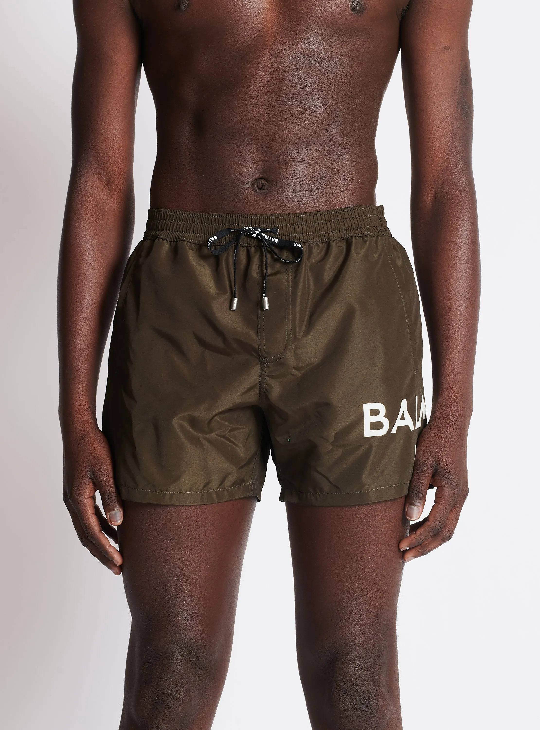 BALMAIN  Short de bain - Kaki