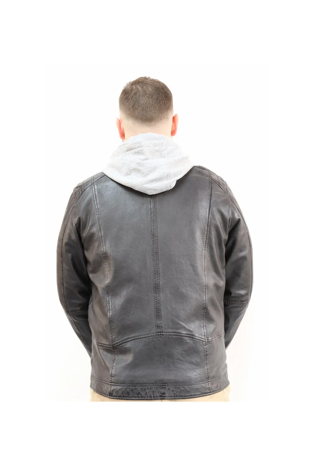 BLOUSON CUIR HOMME : RAIGO.N