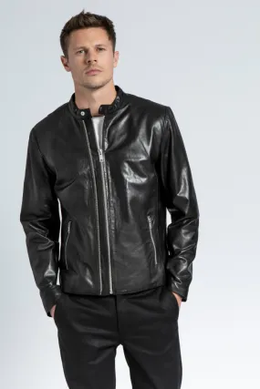 blouson en agneau 100% agneau