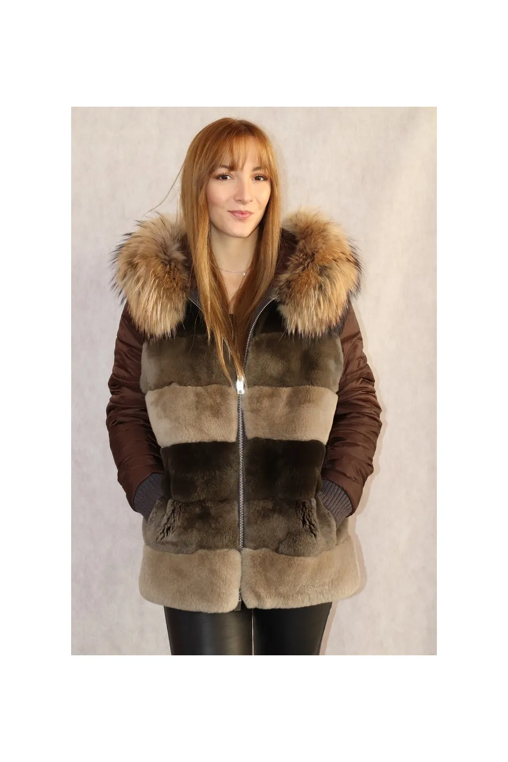 BLOUSON FOURRURE FEMME : SIVIL