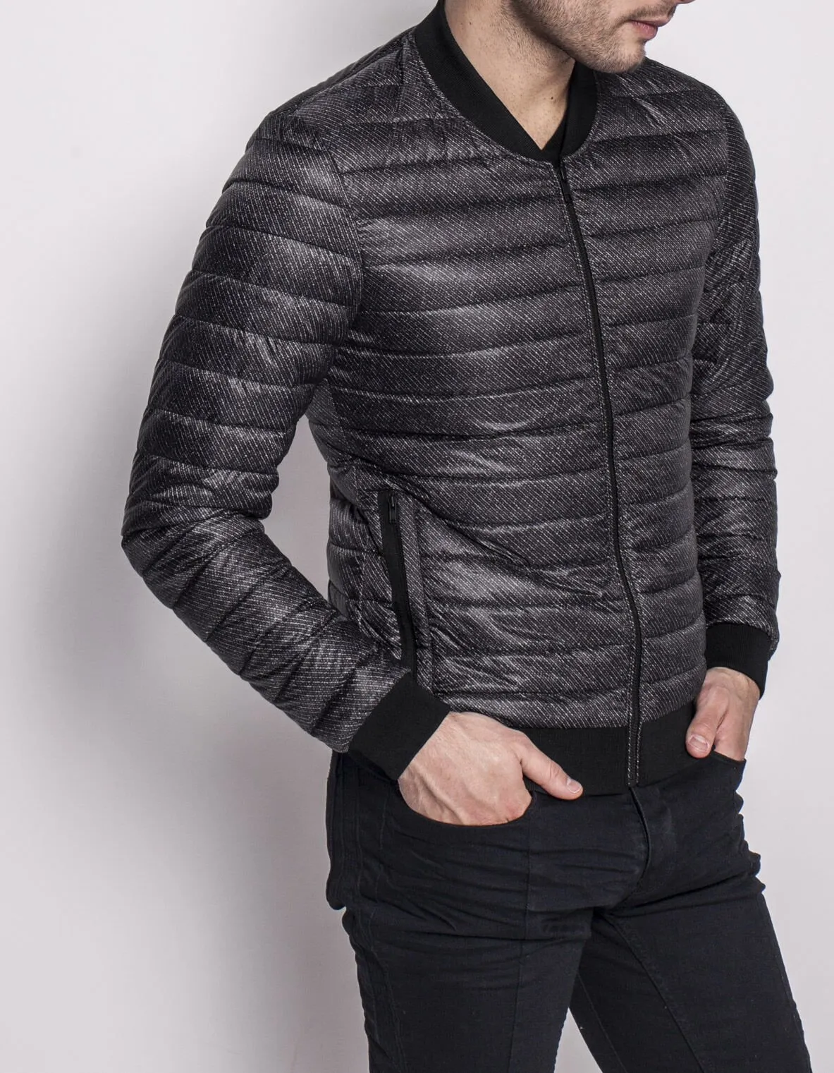 Blouson matelassé homme
