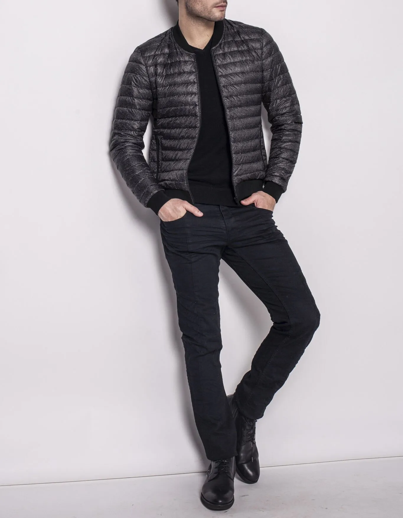 Blouson matelassé homme
