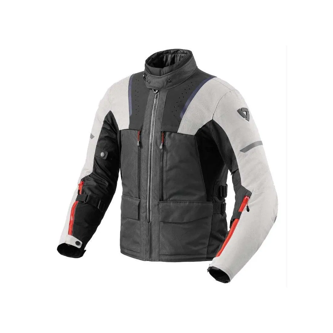 Blouson moto Revit Offtrack 2 H2O argent
