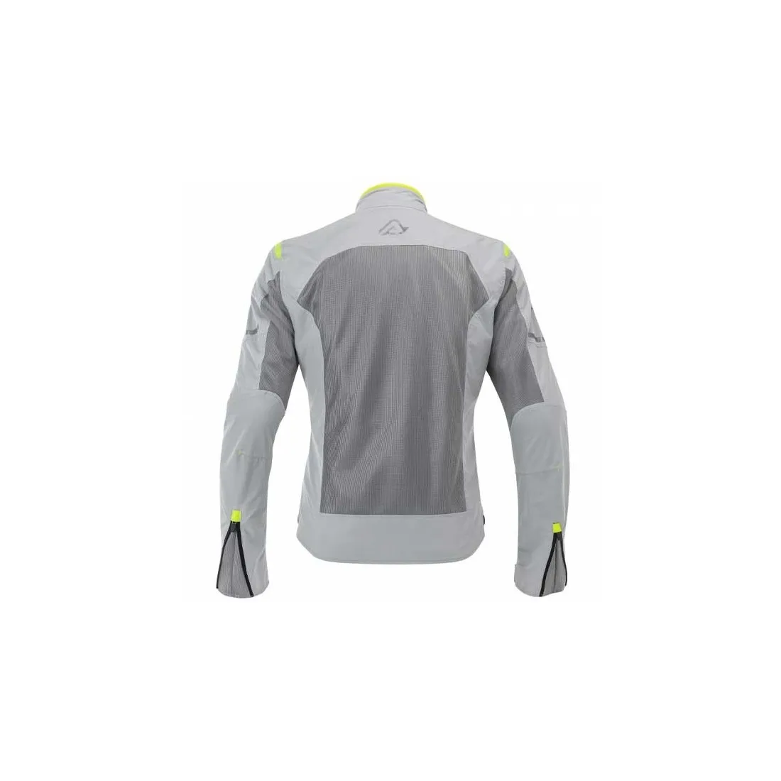 Blouson moto été femme Acerbis Ramsey Vented gris jaune