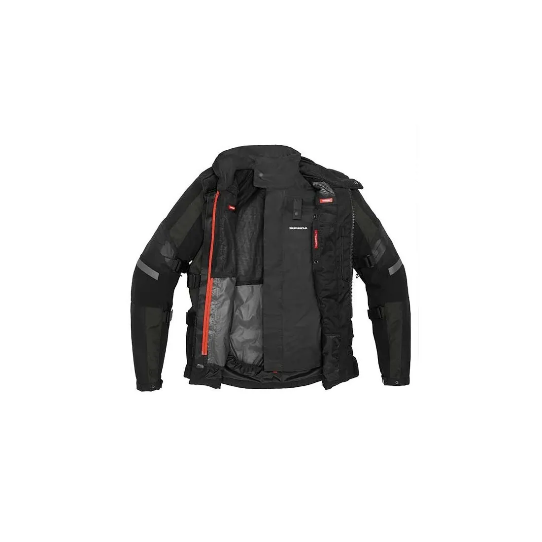 Blouson Spidi H2Out 4 Season Evo noir vert