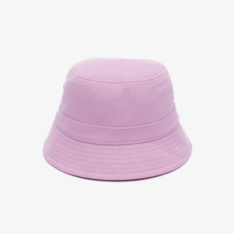 BOB LACOSTE EN PIQUÉ DE COTON BIOLOGIQUE UNI ROSE BONBON
