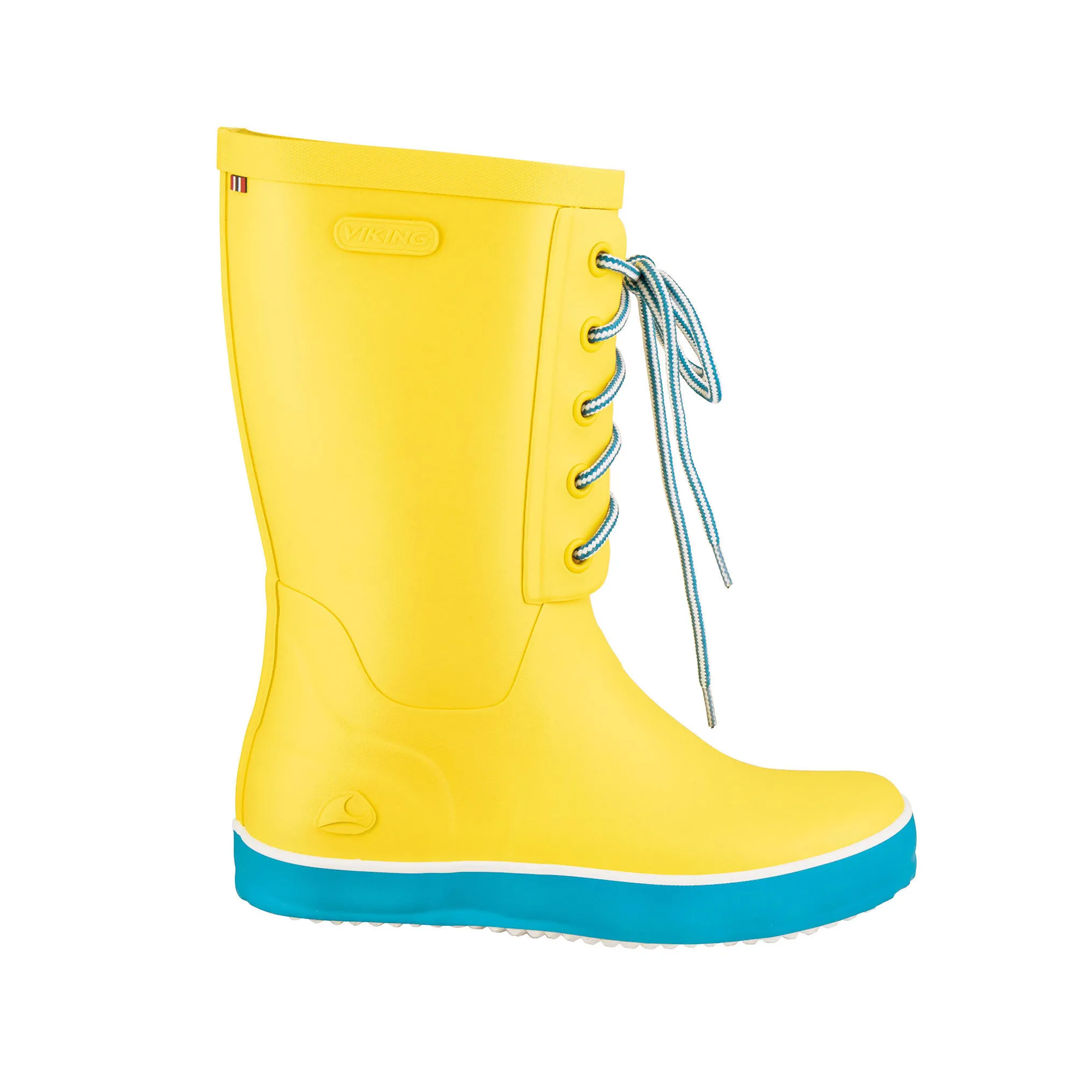 Botte en caoutchouc Viking au look rétro