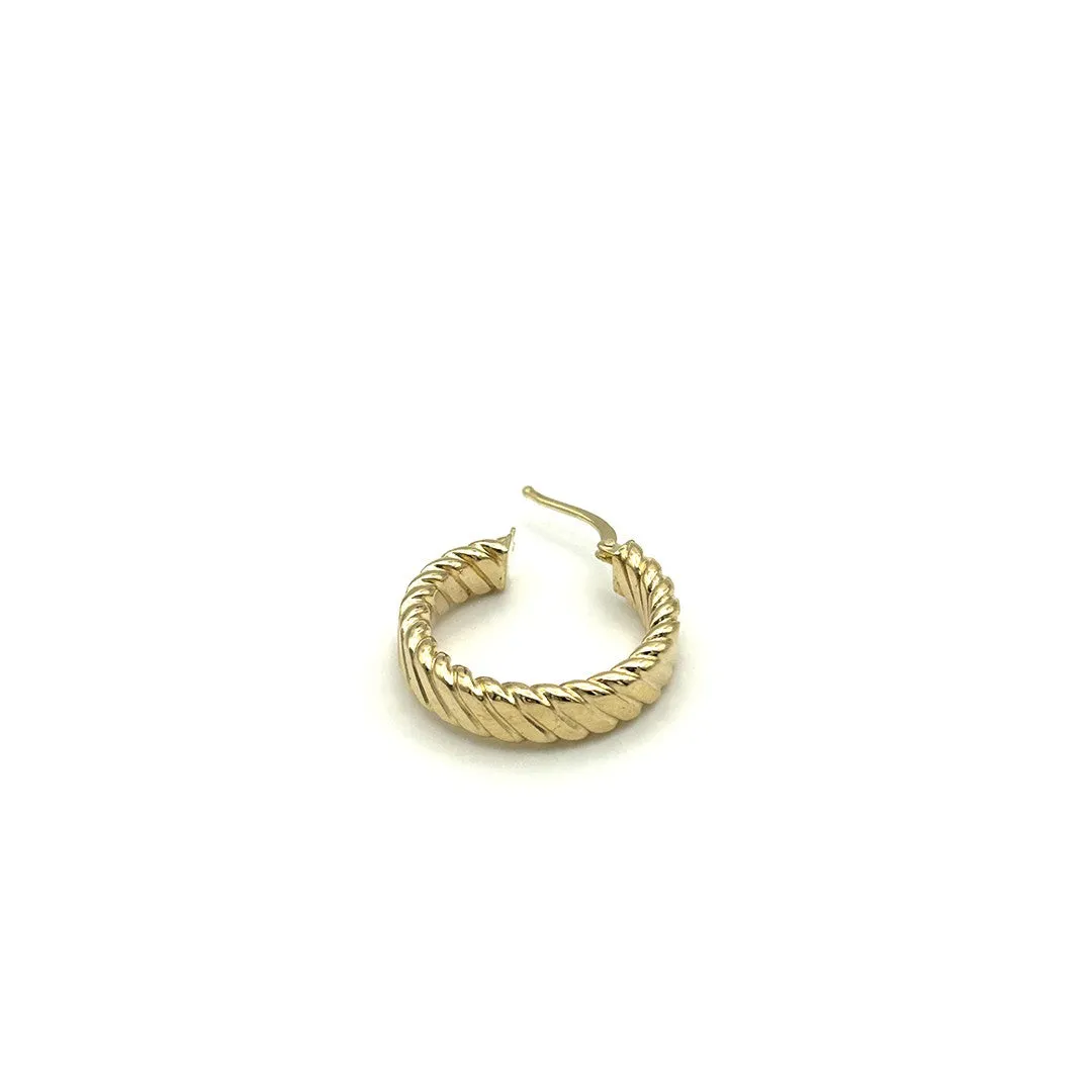 Boucles d'oreilles en or jaune 18 carats Gold House De Patto OR14