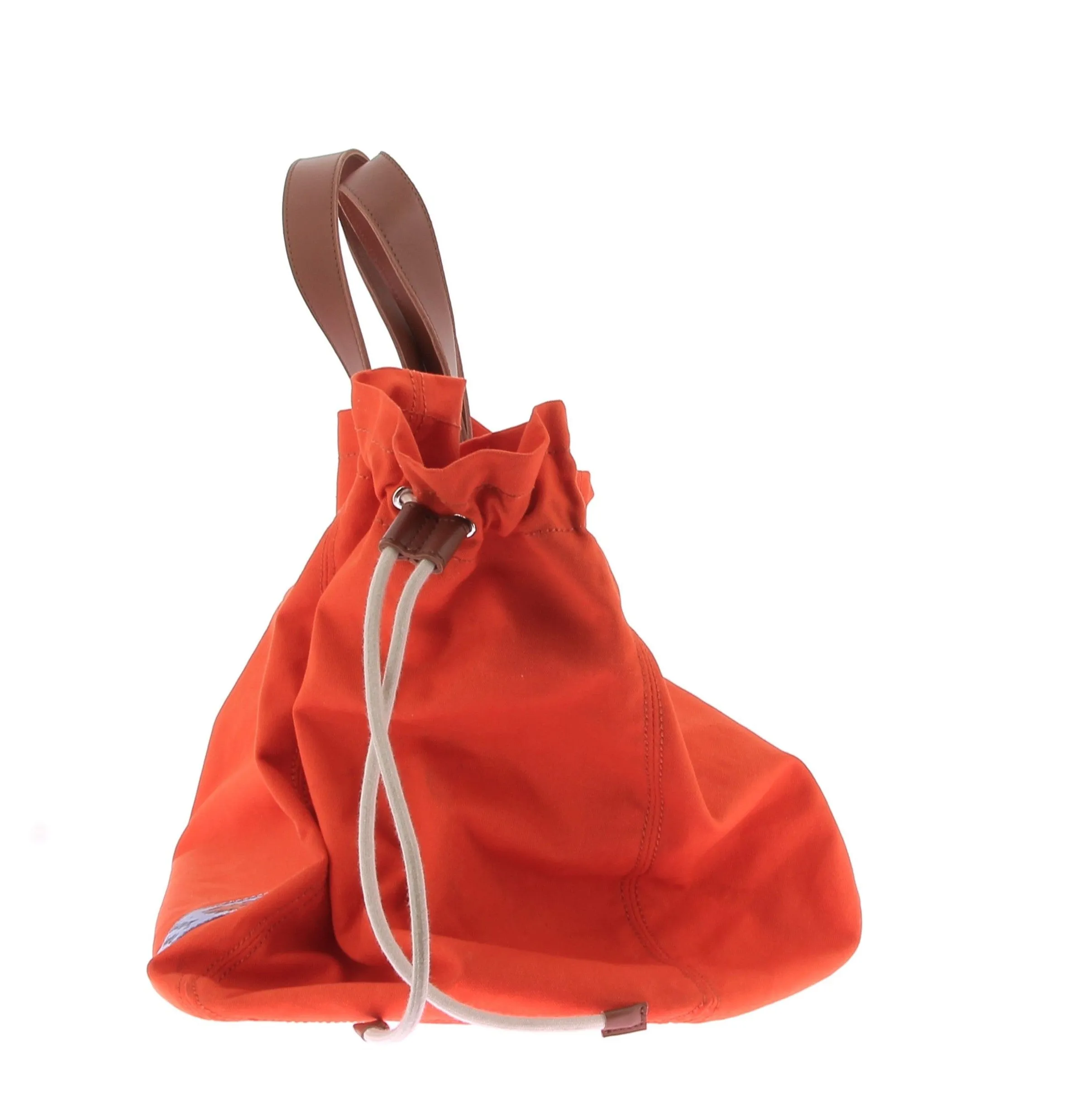 Cabas orange The Surf en toile