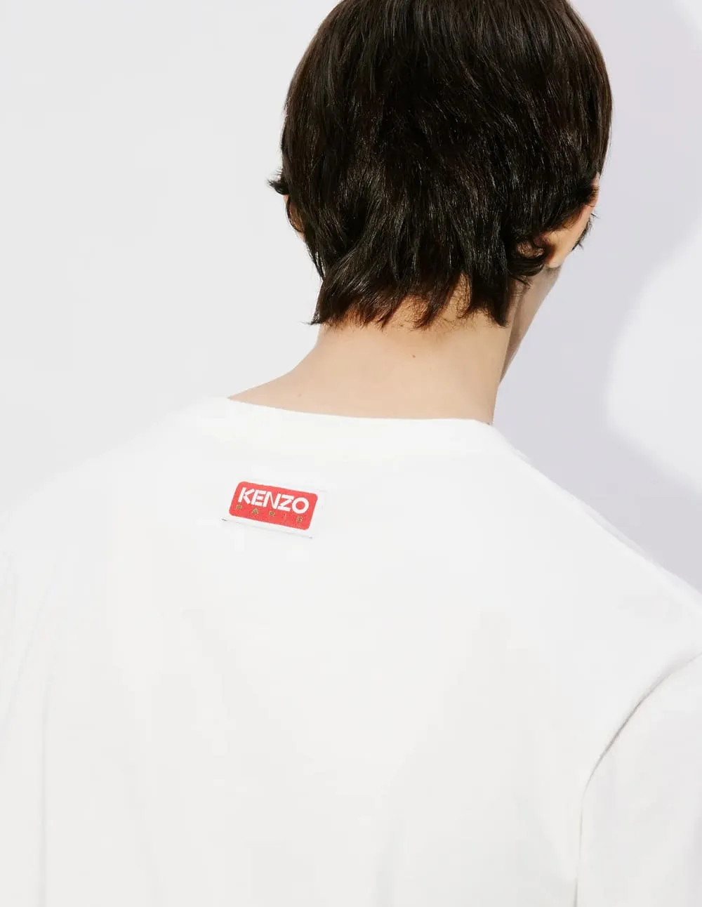 Camiseta Kenzo Lucky Tiger Oversize Blanca Unisex
