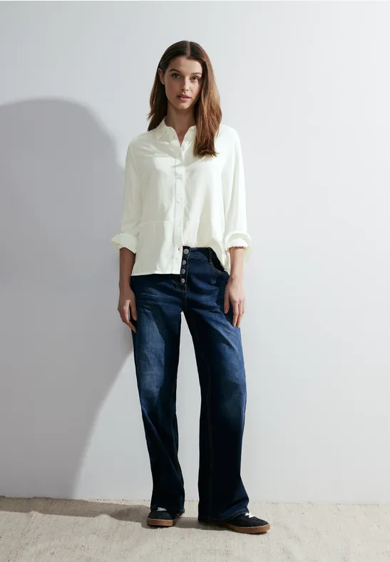 CECIL Chemisier court en viscose 