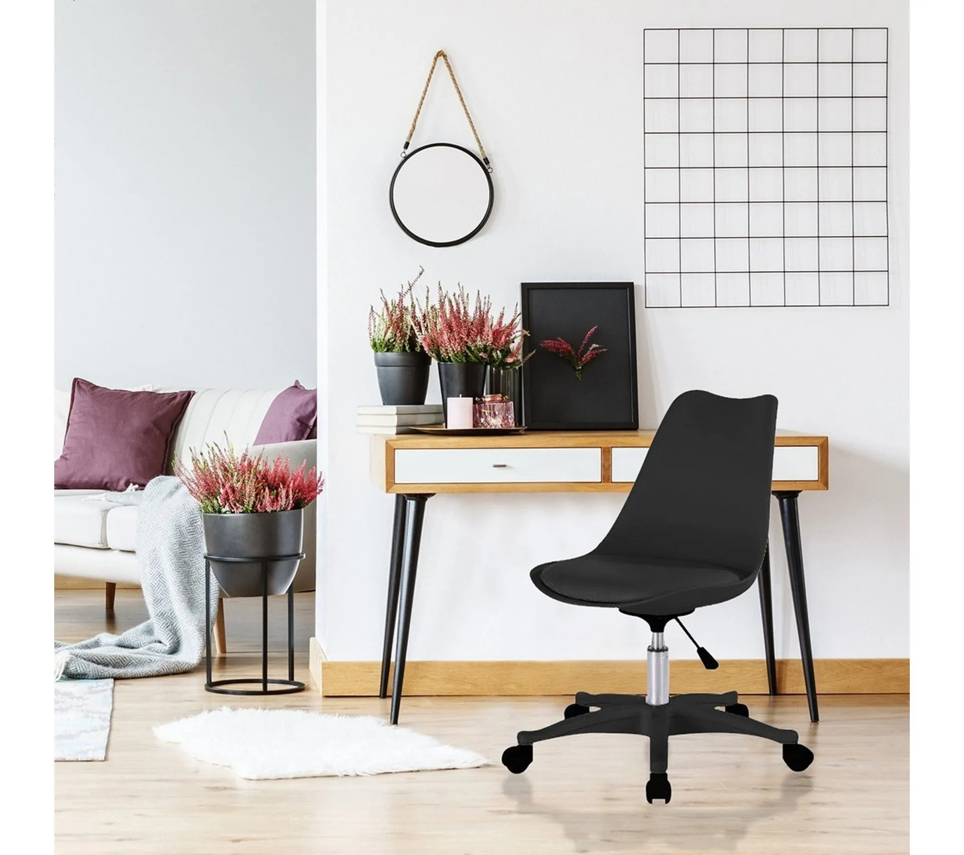 Chaise De Bureau Kiruna Noir