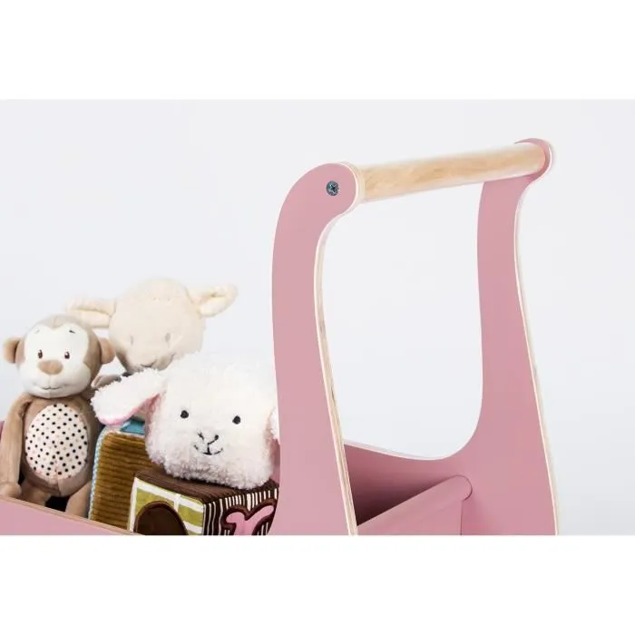 Chariot de poupée 'Mette', rose - Pinolino - 269402