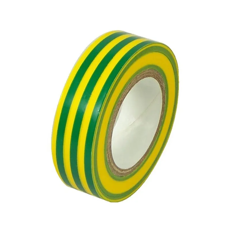 Chatterton vert / jaune PM 10 M x 15 MM (P/12PCS-C/240 pcs) ** IPAC