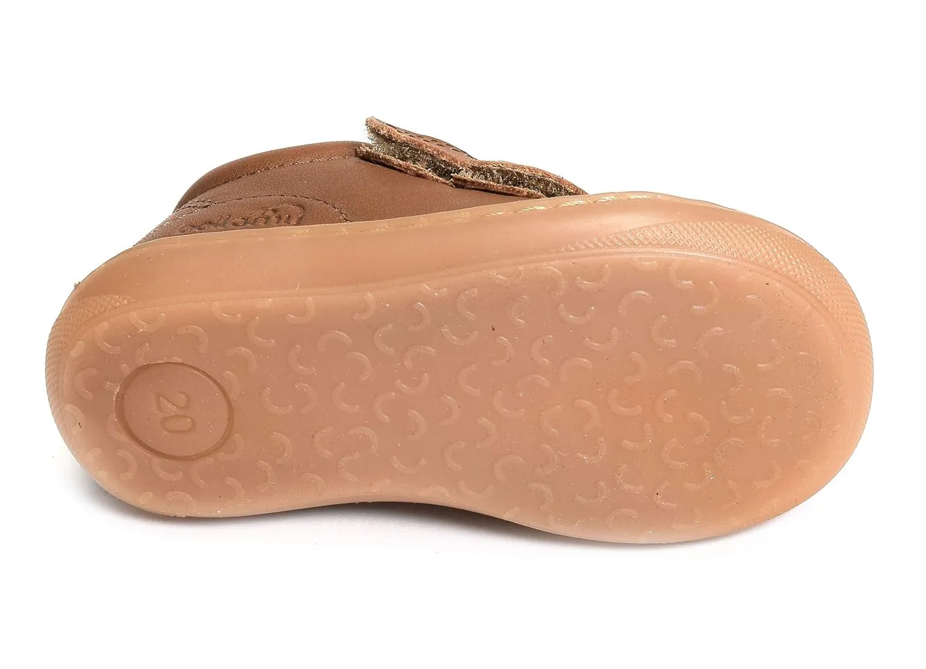 chaussures a scratch Bellamy  Loulou camel 