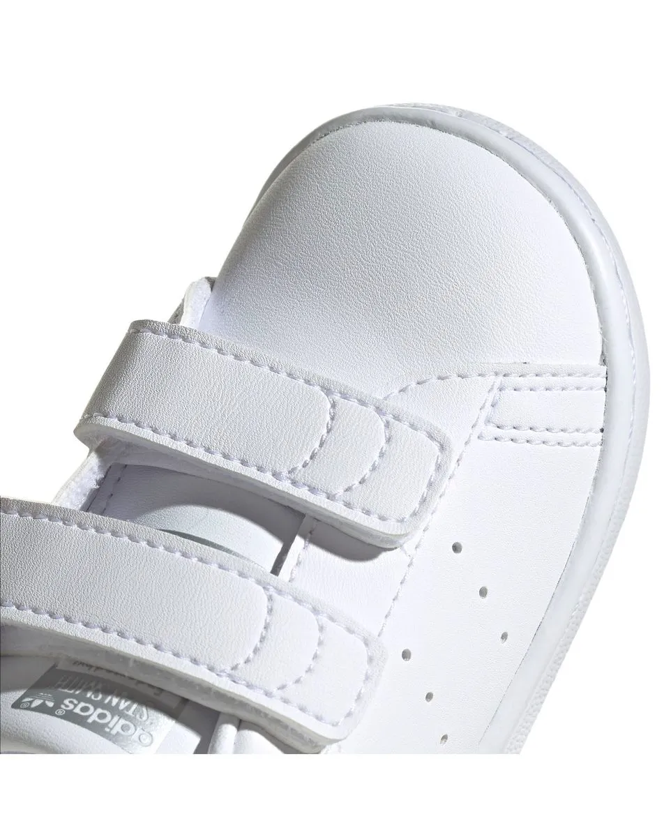 chaussures mode enfant STAN SMITH CF I Blanc