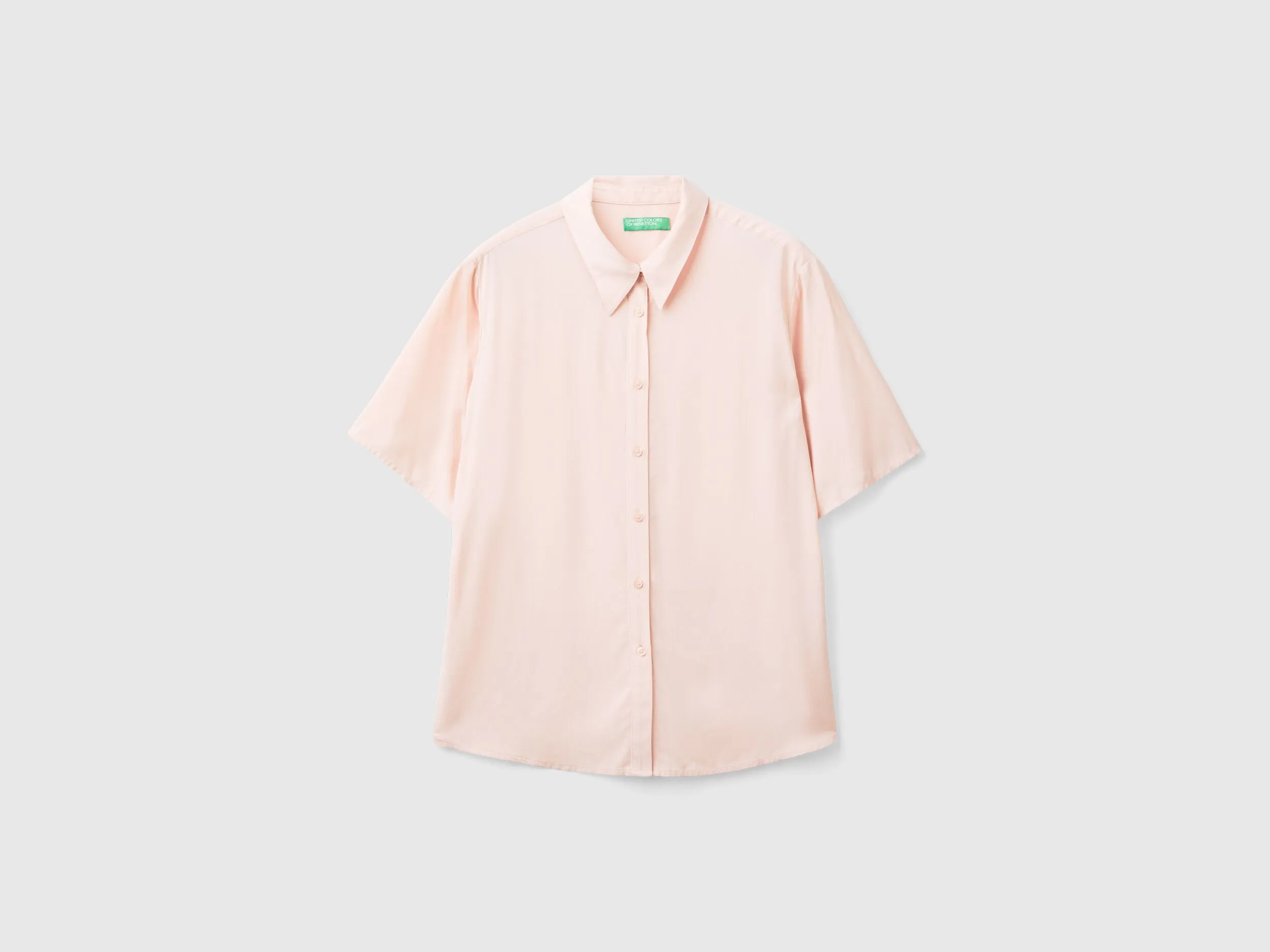 Chemise à manches 3/4 en viscose durable