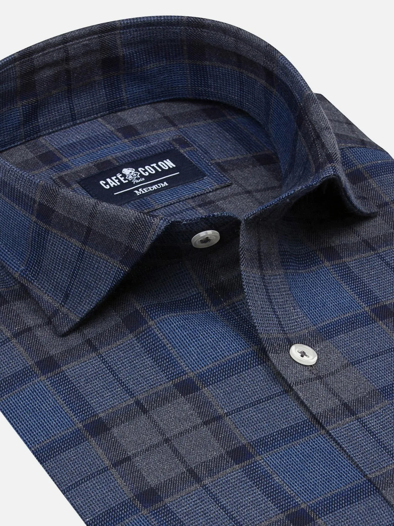 Chemise Austen à motif tartan