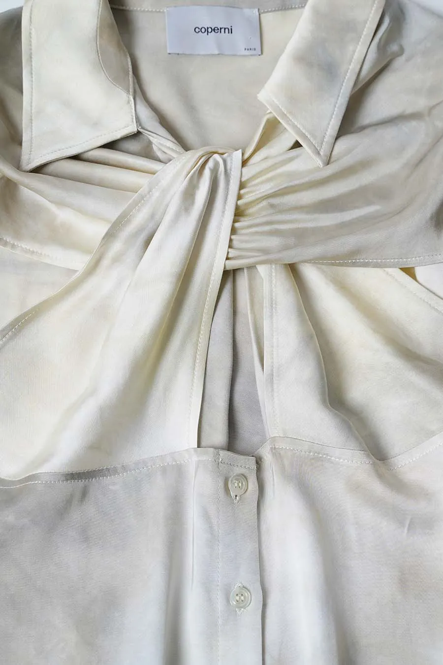 CHEMISE EN VISCOSE  DCOUPE BEIGE