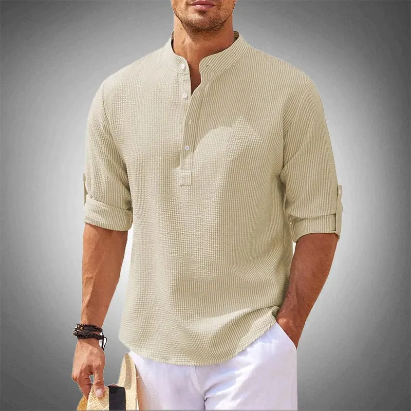 Chemise Henley Classique - Samuel