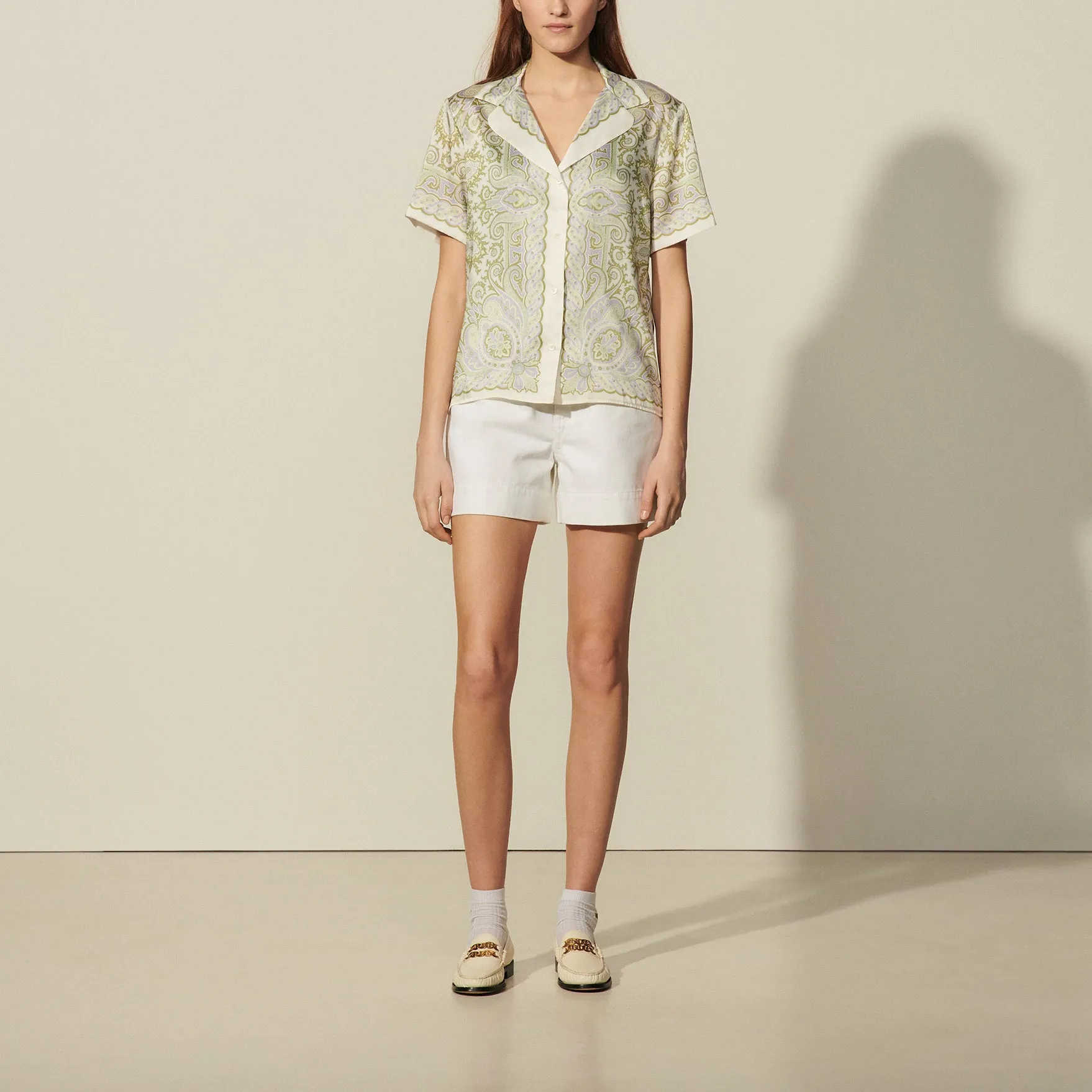 Chemise pyjama imprimée
