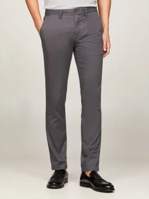 Chino Bleecker en coton stretch | Gris | Tommy Hilfiger