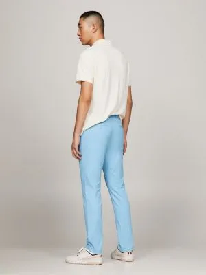 Chino slim en coton Pima stretch | Bleu | Tommy Hilfiger