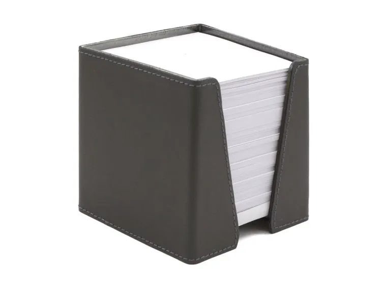 Coffret classique 60cm en cuir gris - COF-500-60