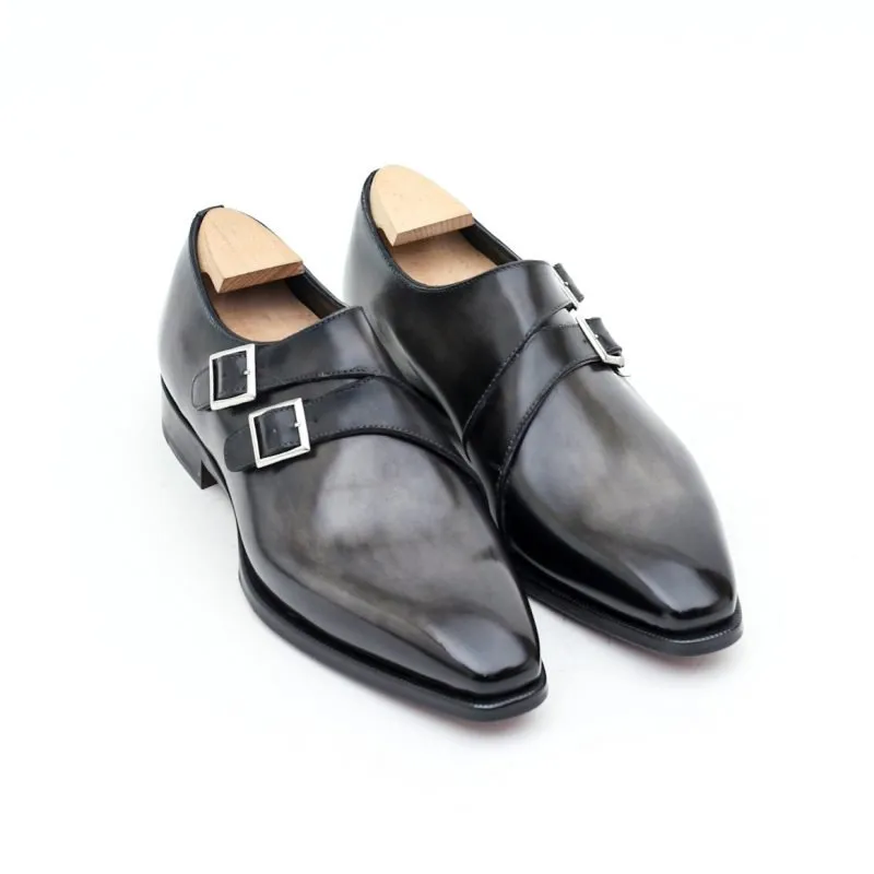 Derby Double Boucle Alexandre Gris Fumé