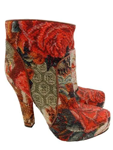 Dolce & Gabbana Botte courte motif abstrait style décontracté
