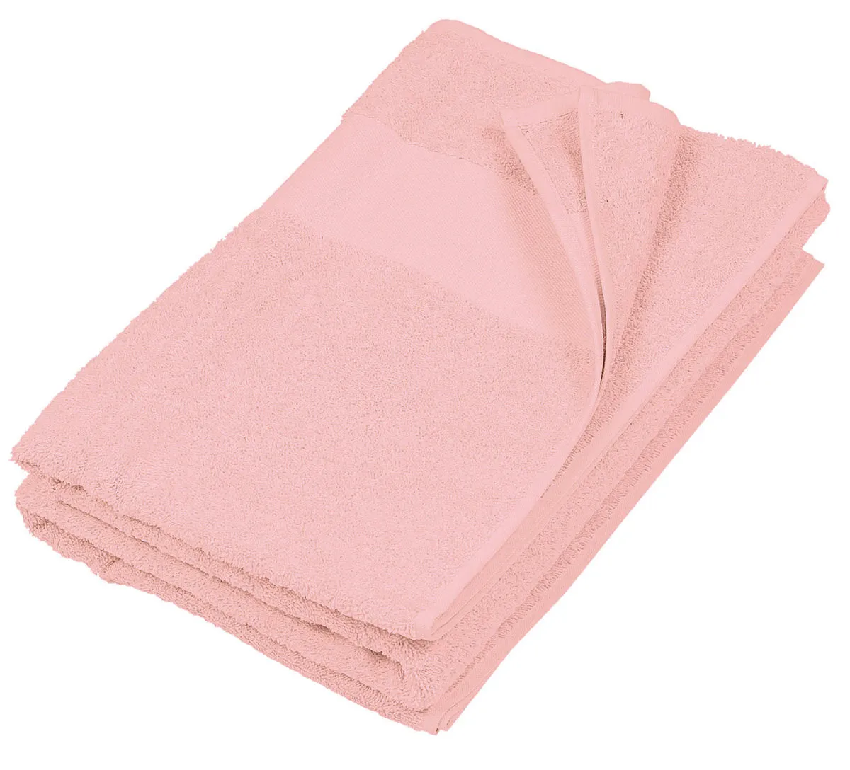 Drap de bain 100 x 150 cm  - K111 - rose clair 