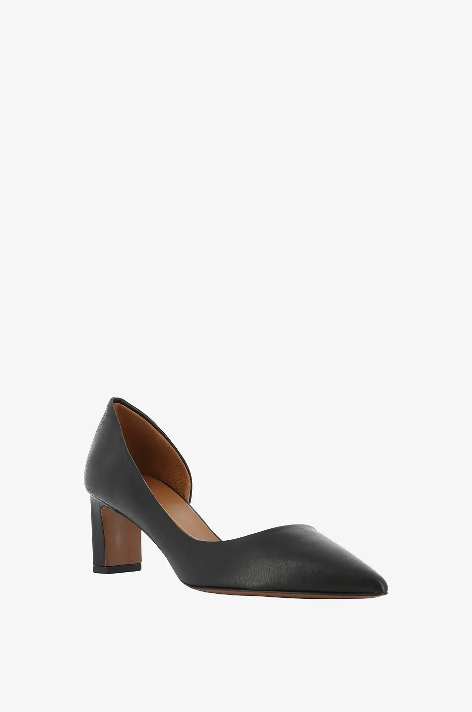 Escarpins en cuir nappa Carmiano