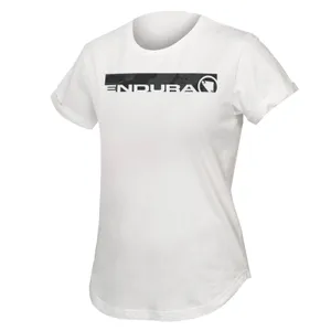 Femmes T-shirt coton biologique motif camouflage One Clan pour femme - Blanc