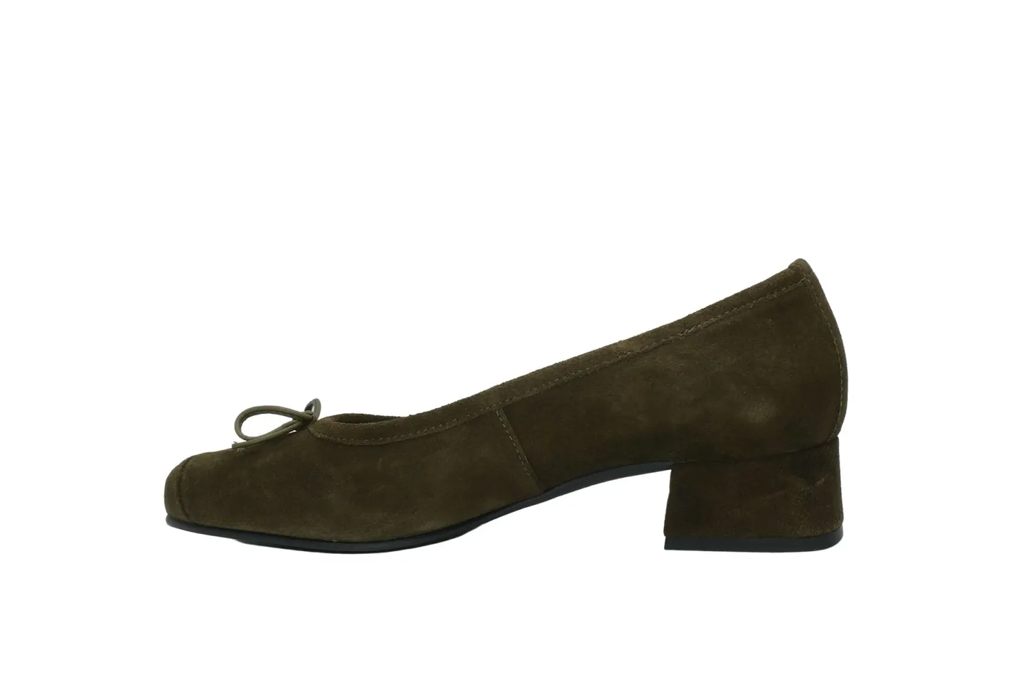 Folies ballerines amarre kaki