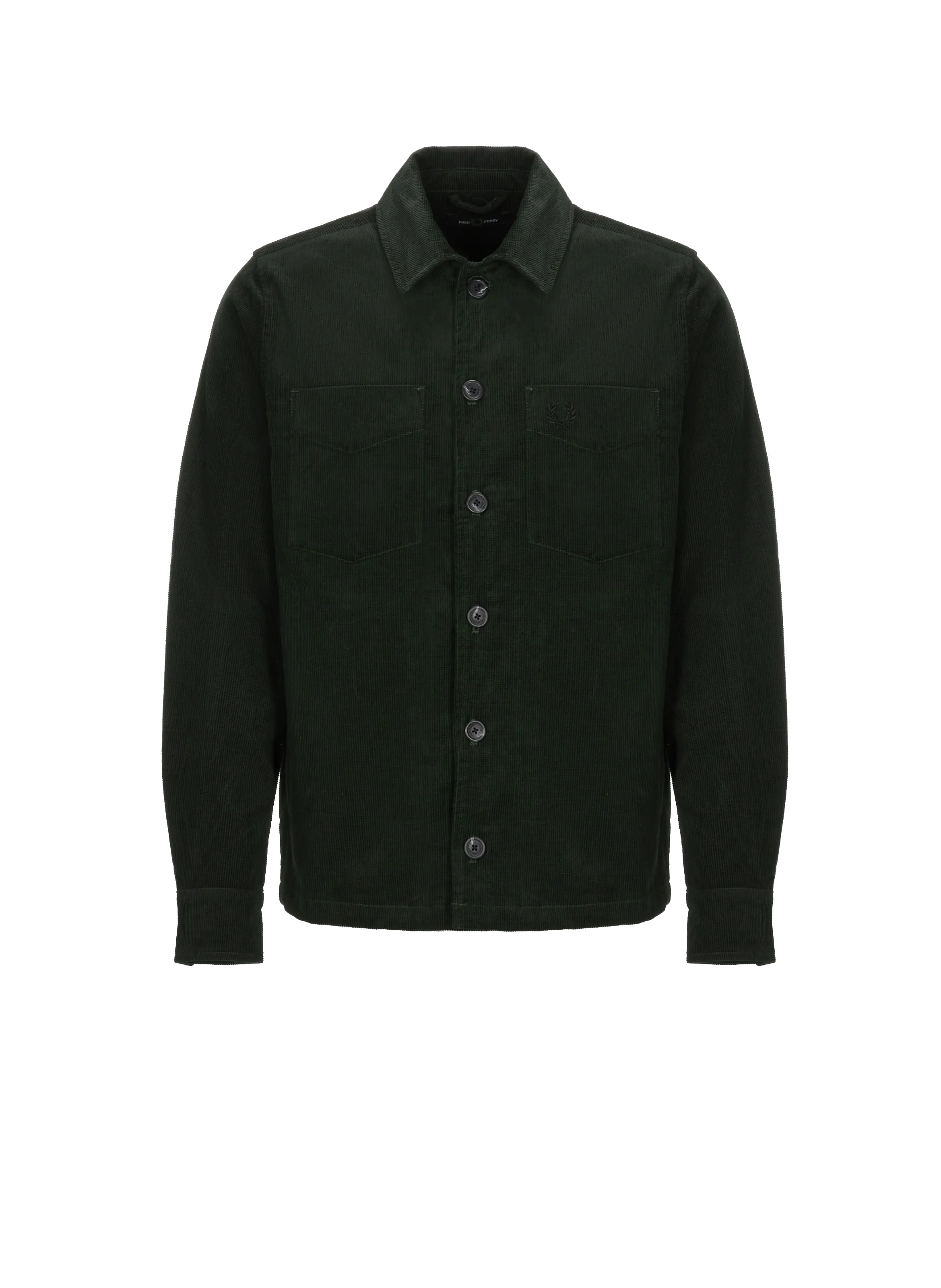 FRED PERRY  Chemise en coton - Vert