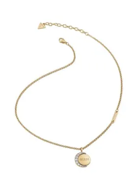 Guess Moon Fases Collier Or Jaune - Achetez À Prix Outlet!