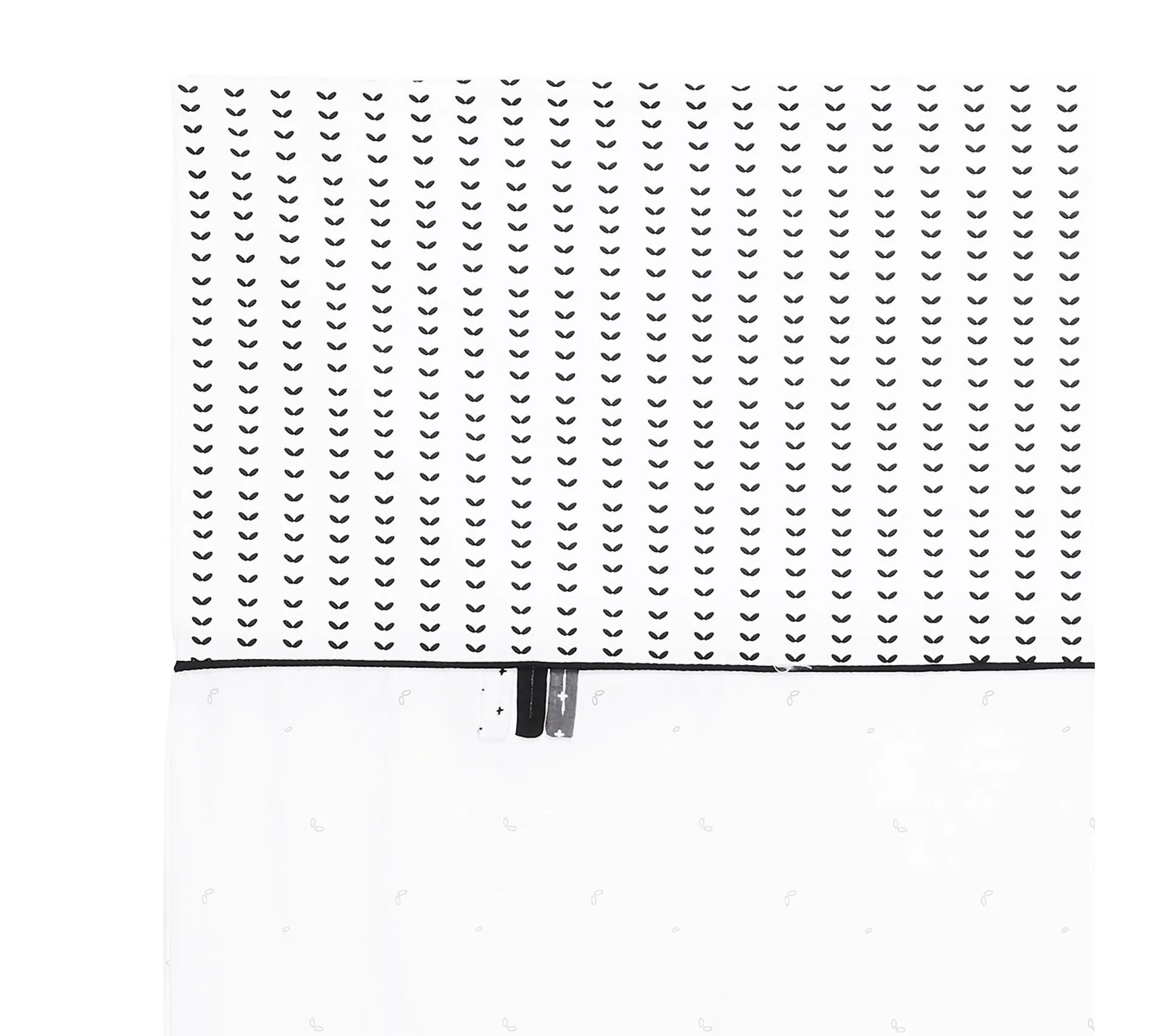 Housse De Couette 100x135cm En Coton Blanc