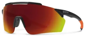 Lunettes Smith Ruckus Noir Orange / ChromaPop Rouge Mirror