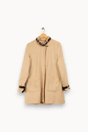 Manteau beige - Taille L/40