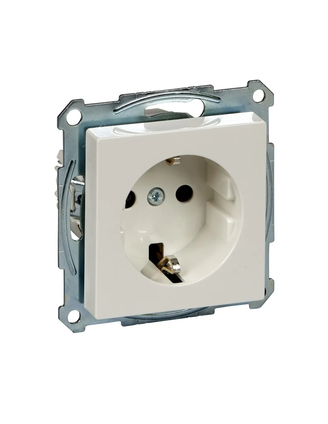 Merten M-Plan prise 2P+T std allemand borne vis blanc polaire brillant SCHNEIDER MTN2300-0319