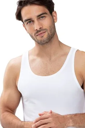 Mey Maillot de Corps Athlétique Coton Dry Blanc 46000 comma