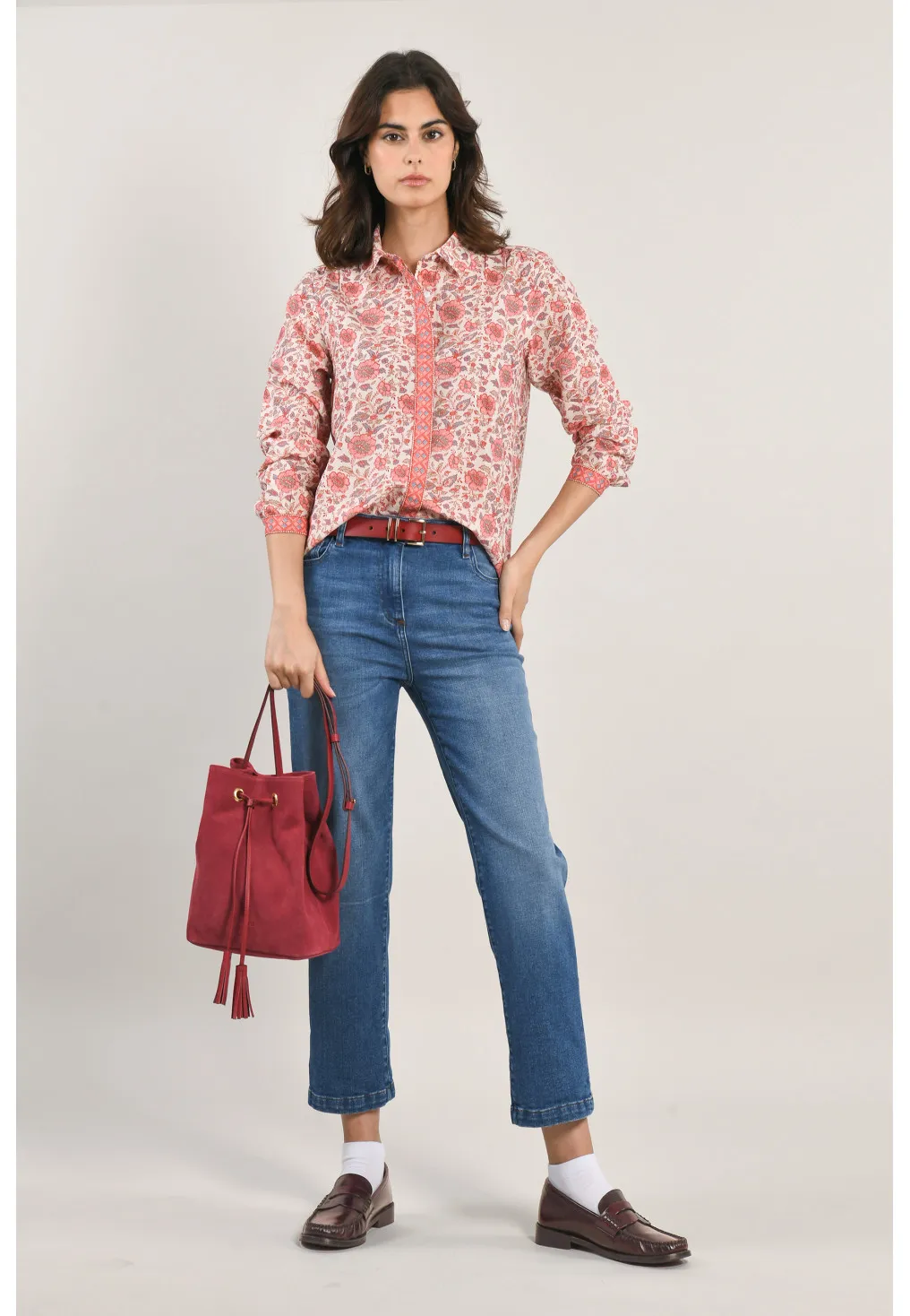 NALIK - CHEMISE FLORALE - SUGAR