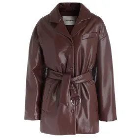 Nanushka Blazer Liban bordeaux