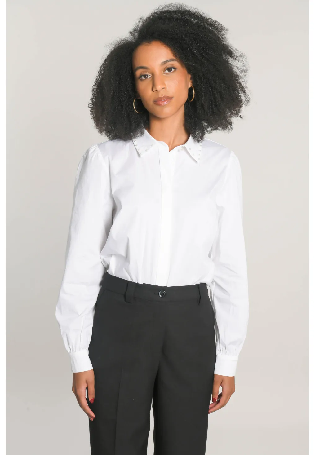 NONA - CHEMISE ML - BLANC