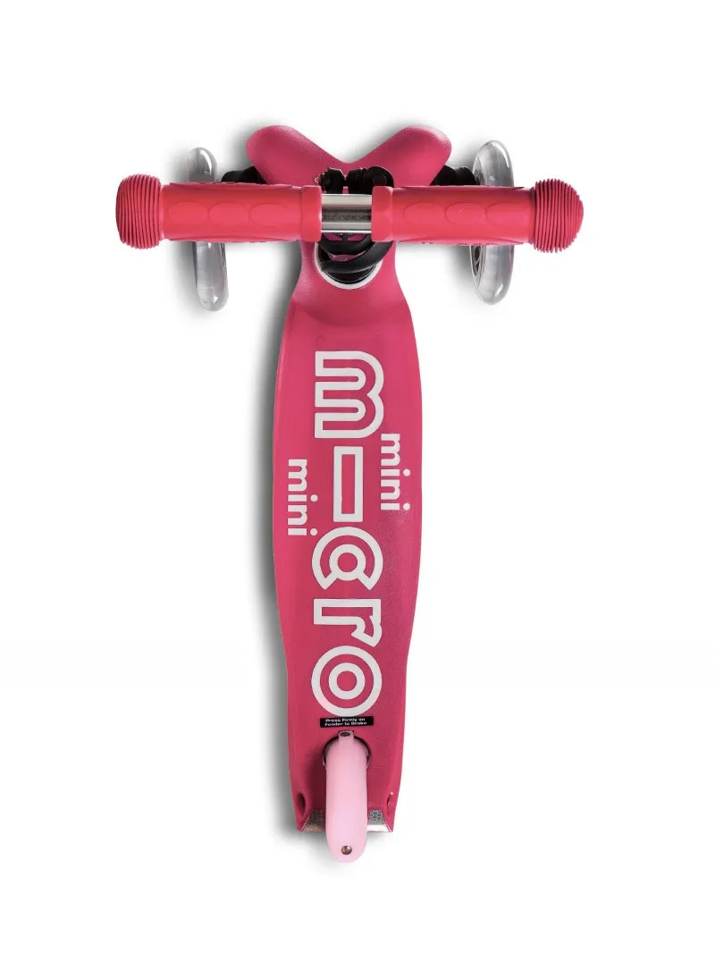 Pack Trottinette évolutive Mini 3en1 Deluxe+ Rose LED