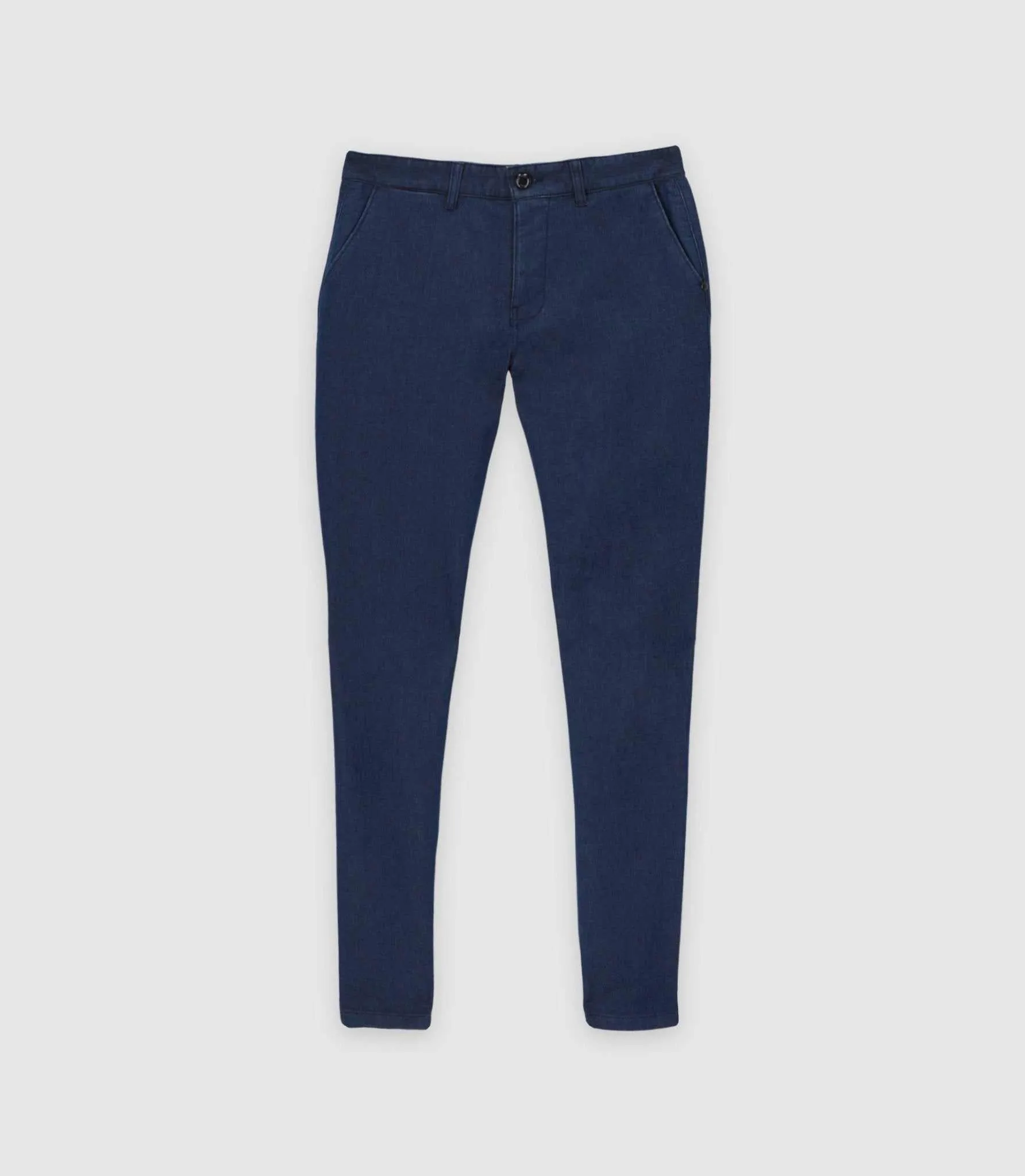 Pantalon chino armuré marine VEBI