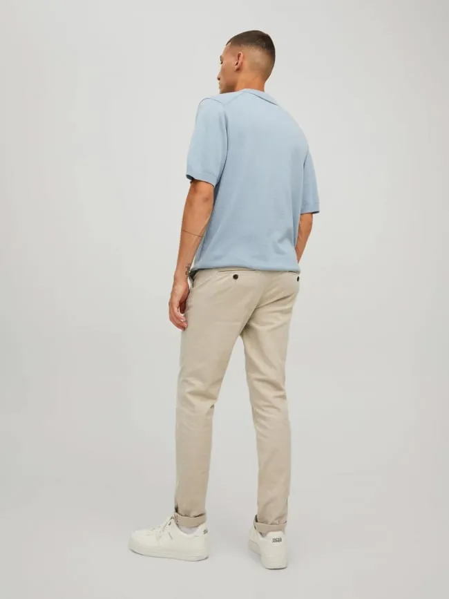Pantalon chino marco fury beige homme - Jack & Jones | wimod